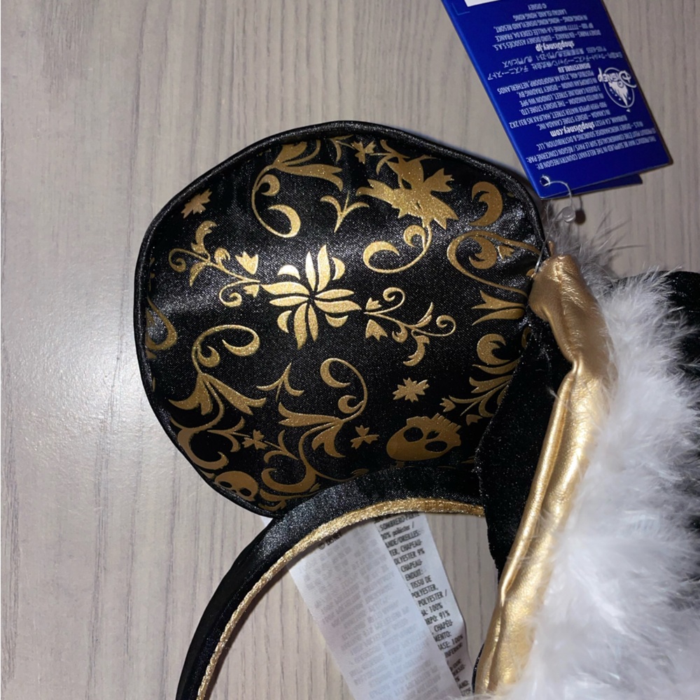 Disney World 50th Mickey Main Attraction Pirates Of The Caribbean Ear Headband - Picture 4 of 6